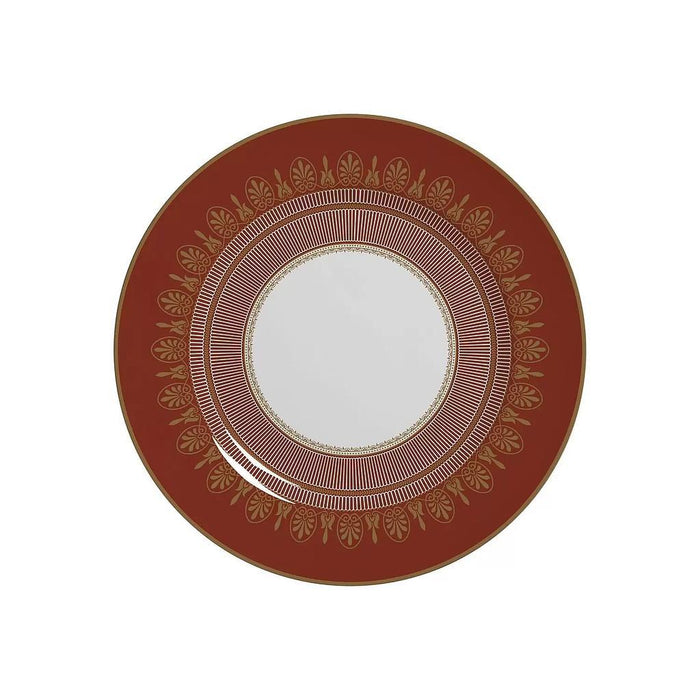 7908199411436 ALLEANZA PLATO SOBREMESA PLISSAN VERMELHO CAIXA 1DA CLASSIFIC.