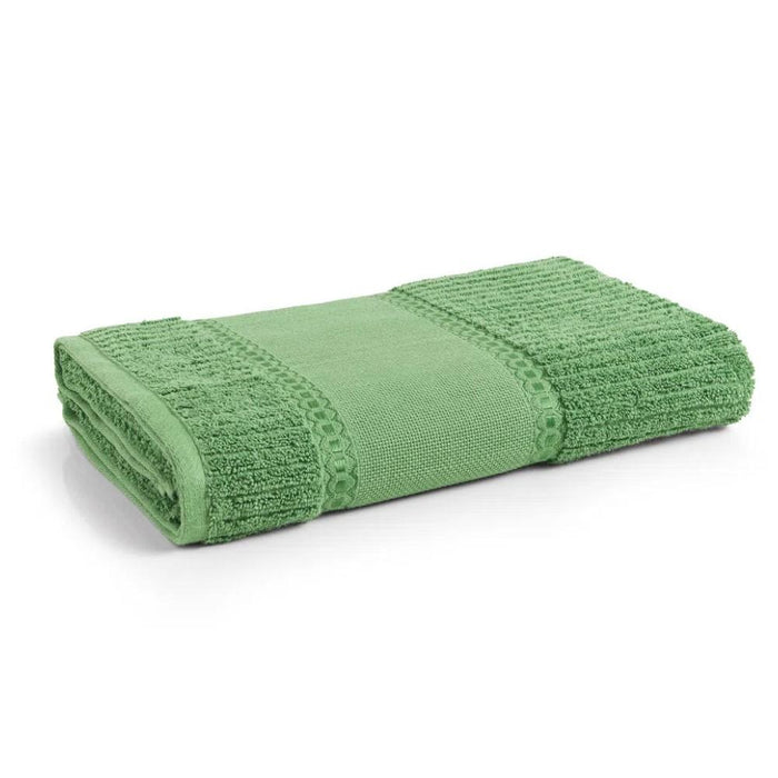 7909156583739 KARSTEN TOALLA ROSTRO PASSA FITAS I 49X80 VERDE