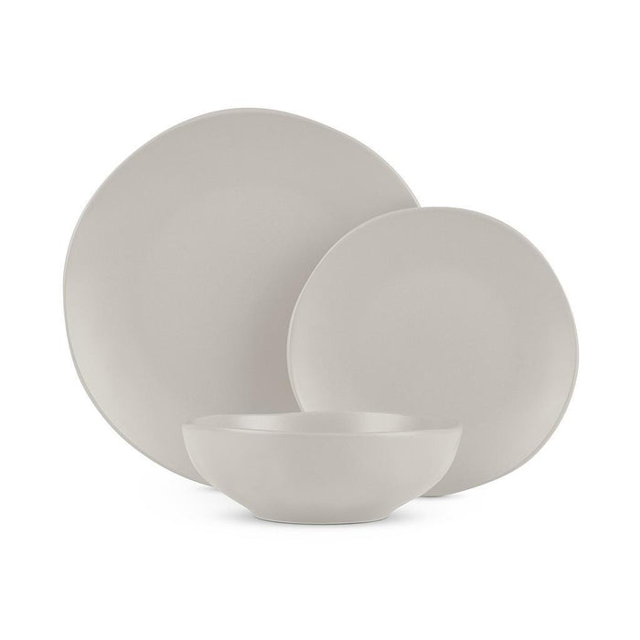 Berlinger Haus Bazar 18 Pcs Juego De Platos Matt Cream