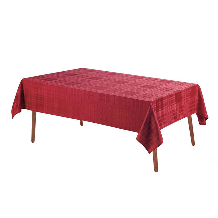 Karsten Blanqueria Manteles Mesa Tartan 180X220 Rojo