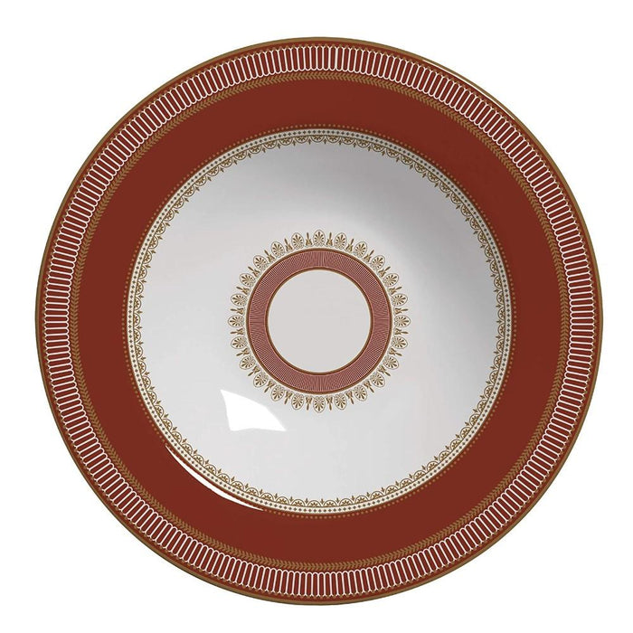 7908199412150 ALLEANZA PLATO HONDO PLISSAN VERMELHO CAIXA 1DA CLASSIFIC.