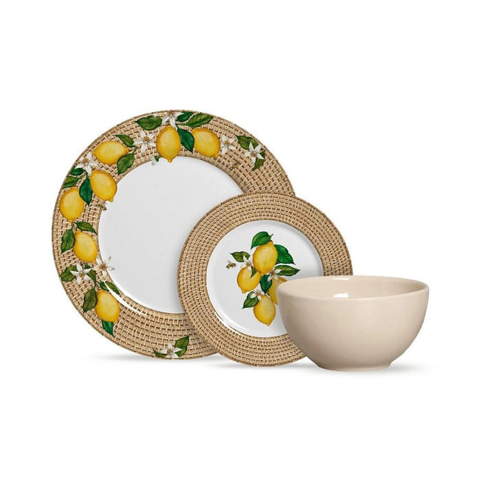 7908199425792 ALLEANZA JUEGO 12 PZ POSITANO C/ BOWL PALHA CAIXA 1DA CLASSIFIC.