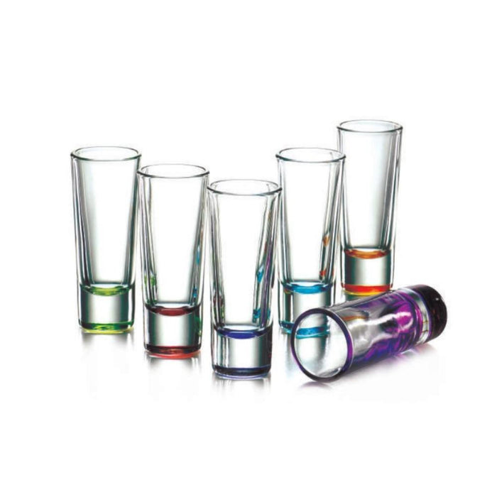 Libbey Bazar Jgo 6 Tequilero Atom Doble Esp