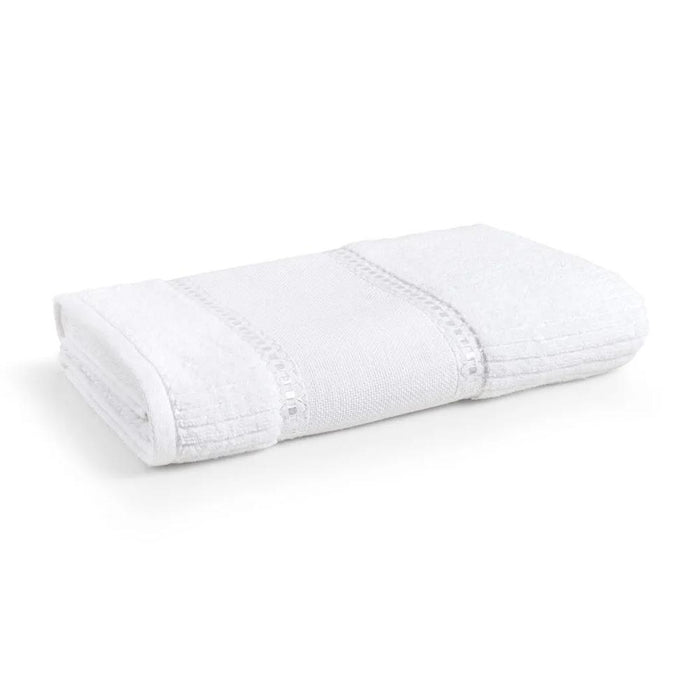 7909156990261 KARSTEN TOALLA DE ROSTRO BAÑO PASSA FITAS I 48X80 BLANCO