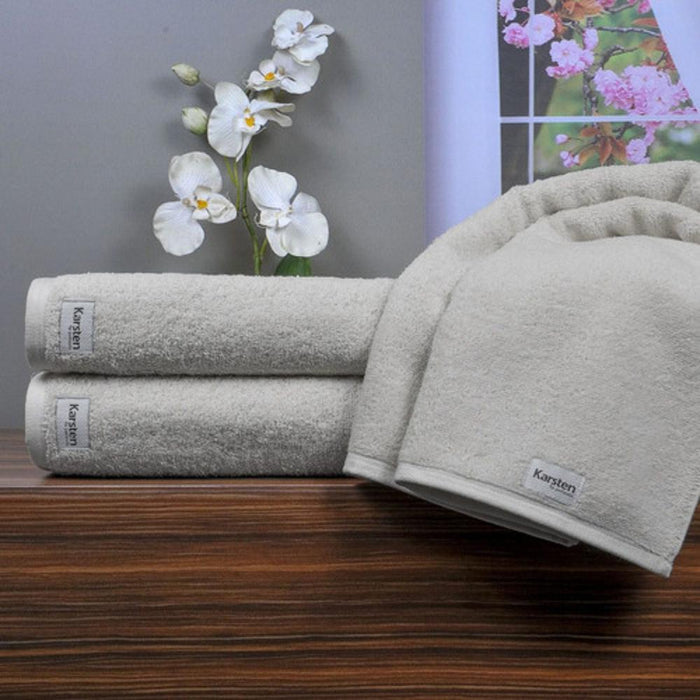 Karsten Toalla De Banon 86X150 Cotton Class Cinza