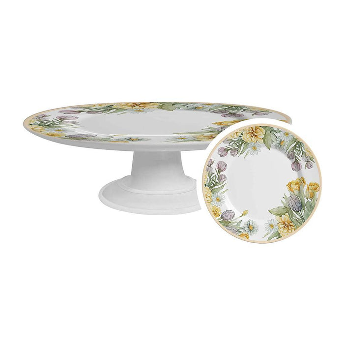 7908199464296 ALLEANZA BAZAR PLATO DE PASTEL  EASTER COLORS MATTE 34 CMALT. 14 CM