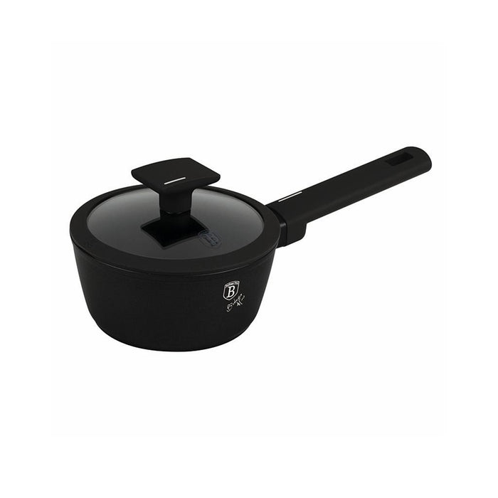5999108474880 BERLINGER HAUS BAZAR CACEROLA C/TAPA 16 CM MATTE BLACK COLLECTION