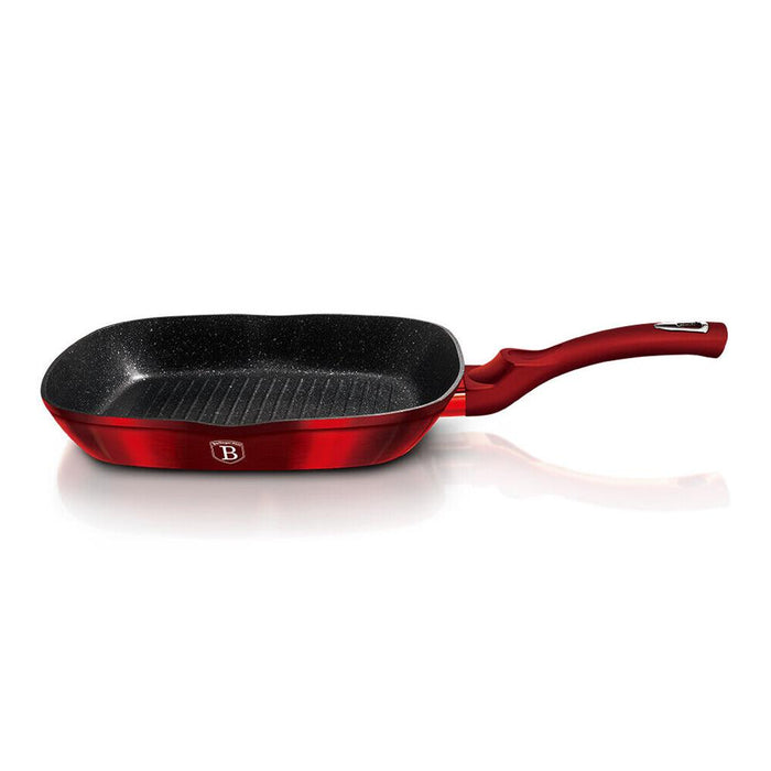5999056766853 BERLINGER HAUS BAZAR SARTEN GRILL 28 CM METALICA  EDICION BURGUNDY