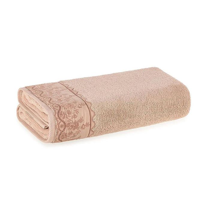 7890254769807 KARSTEN BLANQUERIA TOALLA BANHO ANTONIA 70X140 ROSE