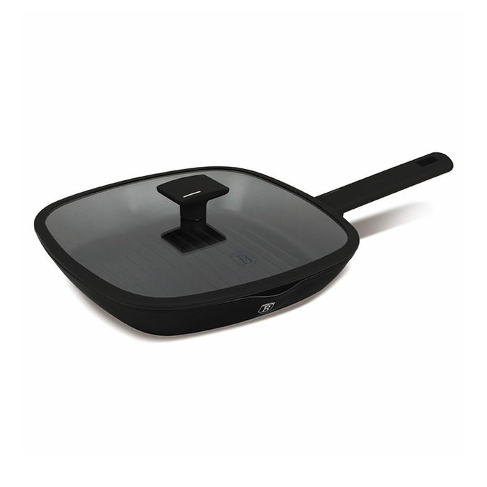 Berlinger Haus Bazar Sarten p/ Grillar c/tapa 28 cm Matte Black Collection