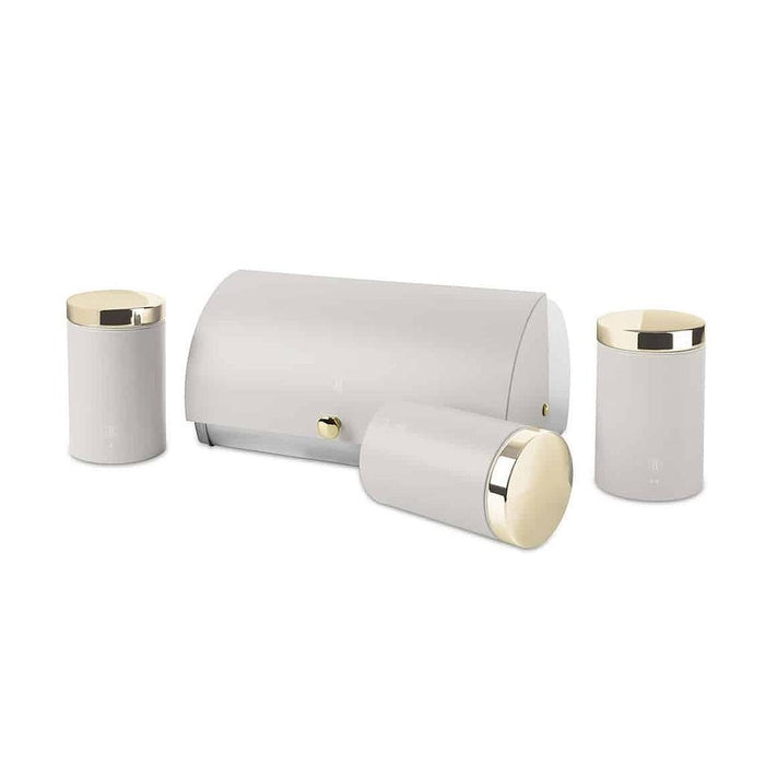 Berlinger Haus Bazar Panera3 Pcs Jgo De Tarros Matt Cream