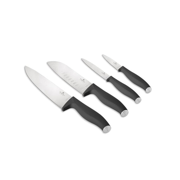 Berlinger Haus Bazar 4 Pcs Jgo De Cuchillos Matt Anthracite