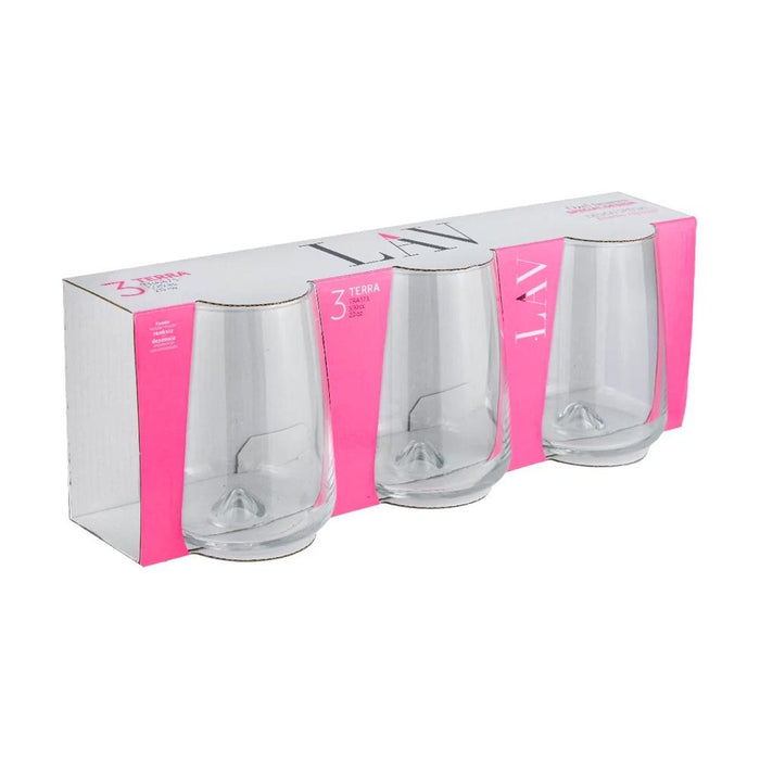 Lav Copa Terra Vino 590 cc Set x3