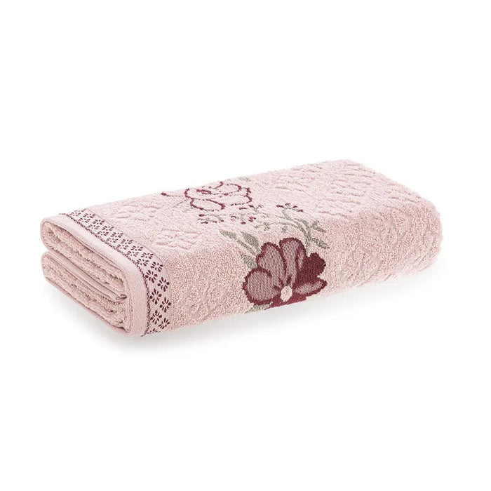 7909156882573 KARSTEN TOALLA BAÑO YUNA 70 X 135 ROSE
