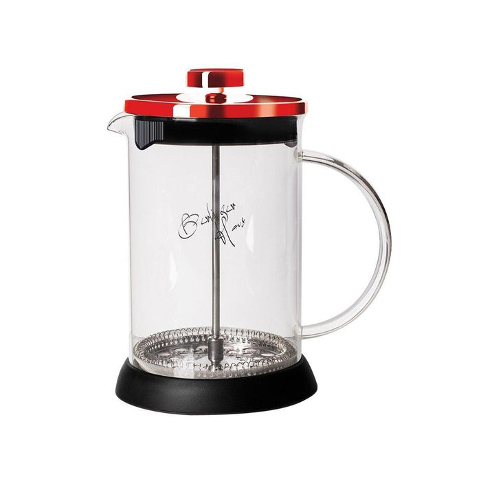 5999056776845 BERLINGER HAUS BAZAR DISPENSADOR DE CAFE Y TE 600 ML METALICA  EDICION BURGUNDY
