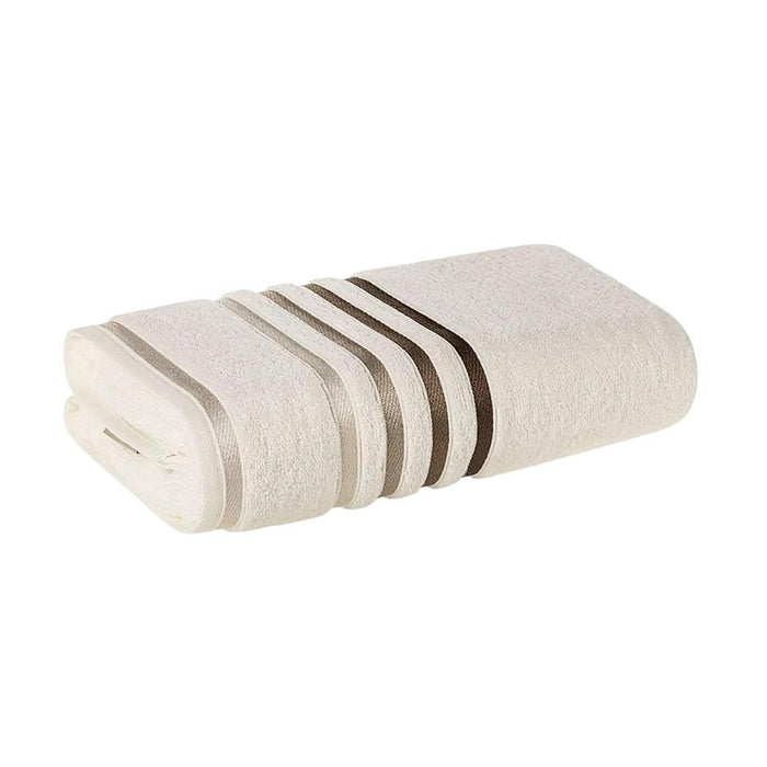 Karsten Blanqueria Toalla Baño Lumina 70X140 Ivory/Greige