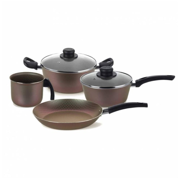 Multiflon Bazar Aura Set De Coccion 4 Pzas