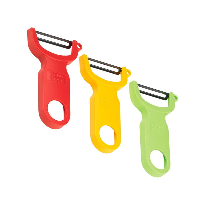 Original Swiss Peeler Set 4” (red/green/yellow)