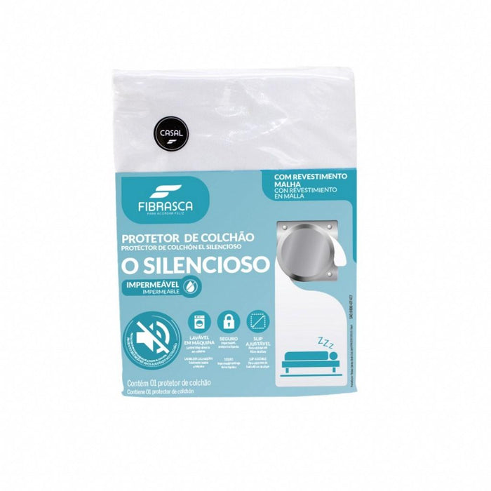 Fibrasca Protector o Silencioso Impermeable King 193X203
