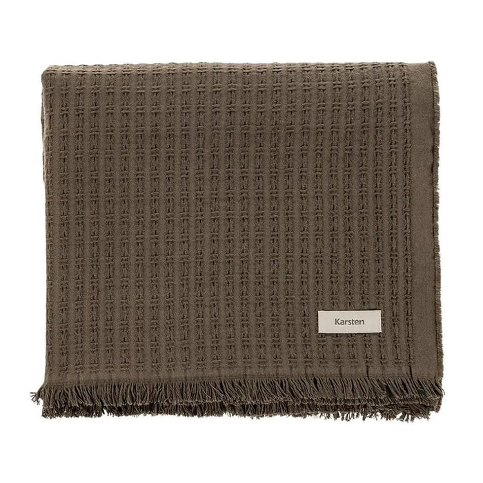 Karsten Blanqueria Mantas Cama Atlanta 150X200 Cacau