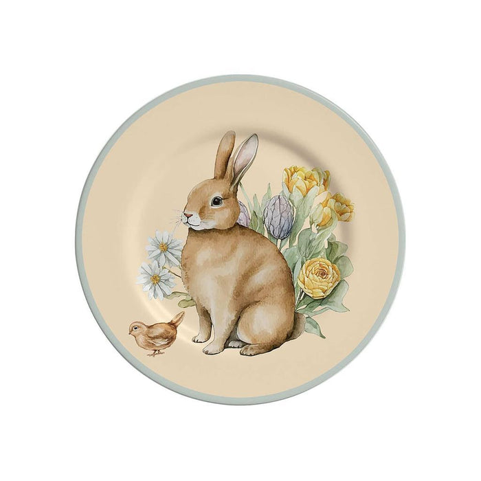 7908199464258 ALLEANZA BAZAR PLATO POSTRE EASTER COLORS MATTE 21 CM