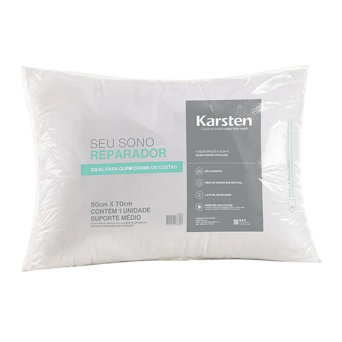 Karsten Blanqueria Almohada Cama Essenciais 50X70 Blanco
