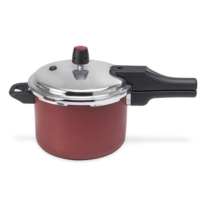 Multiflon Bazar Versatil Olla A Presion Roja 4,5Lt