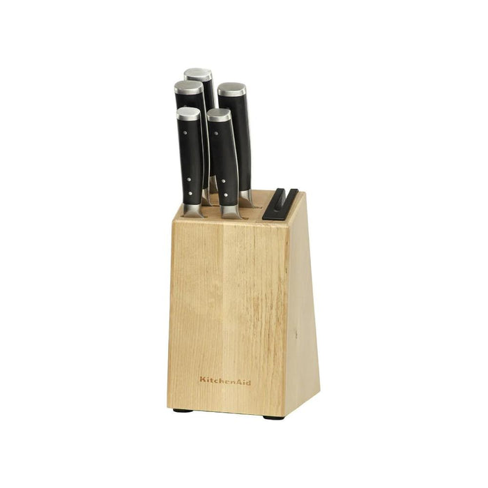 KitchenAid Bazar Gourmet Set de Cuchillo 5Pc con block