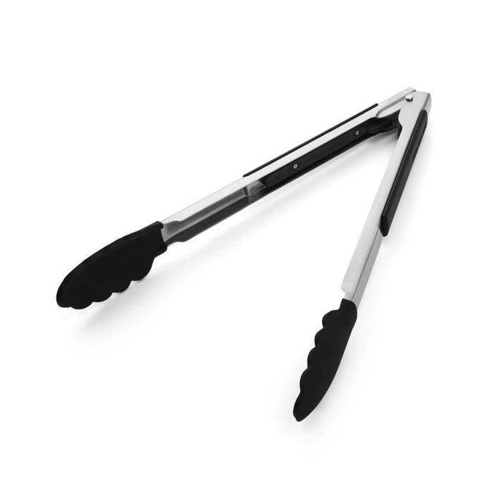 KitchenAid Bazar Pinzas para voltar punta de silicona Negro 32cm