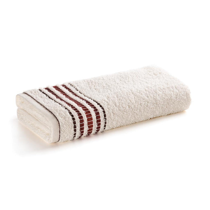 Karsten Toalla Bano Arantes 67X135 Ivory