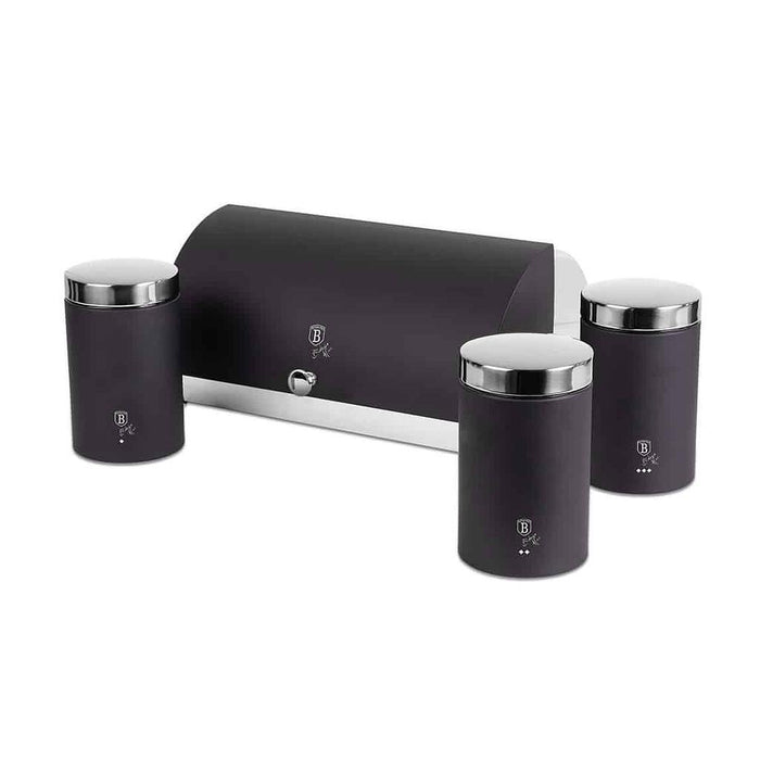 Berlinger Haus Bazar Panera3 Pcs Jgo De Tarros Matt Black