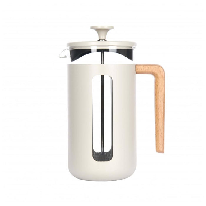 La Cafeterie Bazar Cafetera de Acero Inox 8 Tazas Latte Caja de Regalo