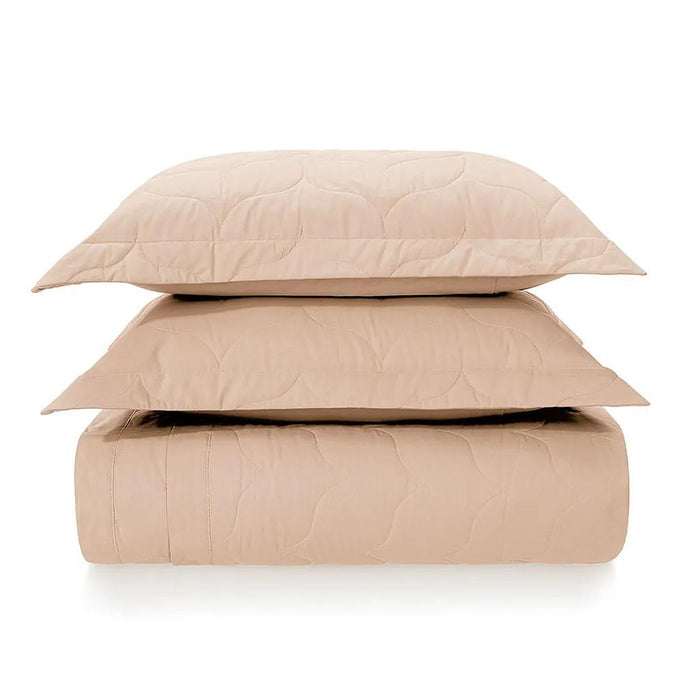 Karsten Cubre Cama c/Porta Almohada Tom 220x260 Salmon