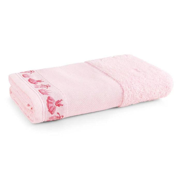 Karsten Toalla Bano Bale Bordar 67X115 Rosa