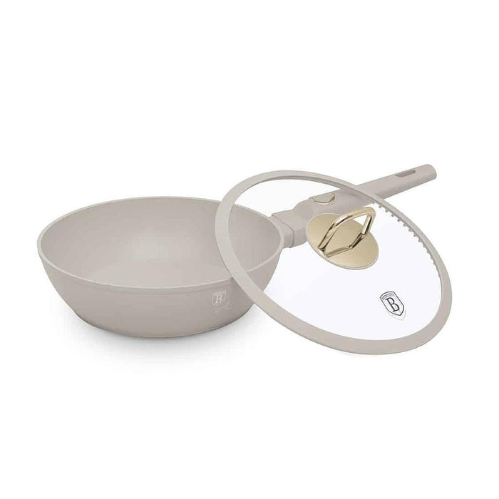 Berlinger Haus Bazar Sarten Profunda C/Tapa 24 Cm Sahara Coleccion