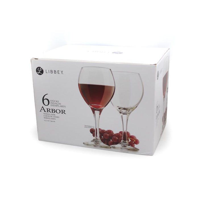 6943949903718 LIBBEY BAZAR COPAS WIJNGLAZEN 399ML X 6 UNID