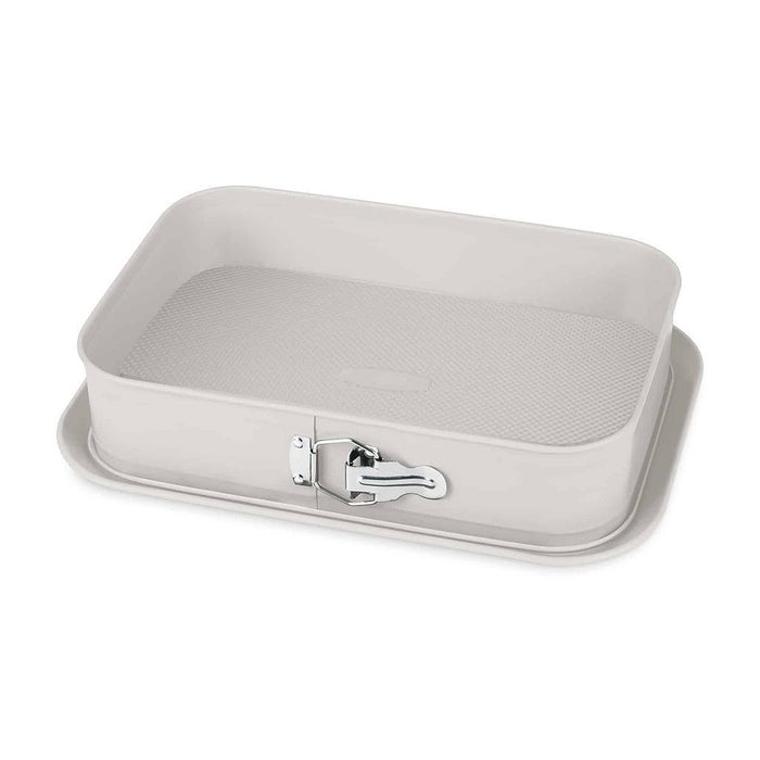 Berlinger Haus Bazar Molde P/Torta Rectangular, 39*27 Cm Matt Cream