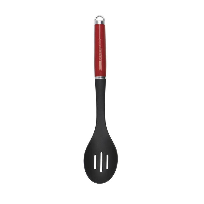 5057982065454 KITCHENAID BAZAR CUCHARA RANURADA ROJO