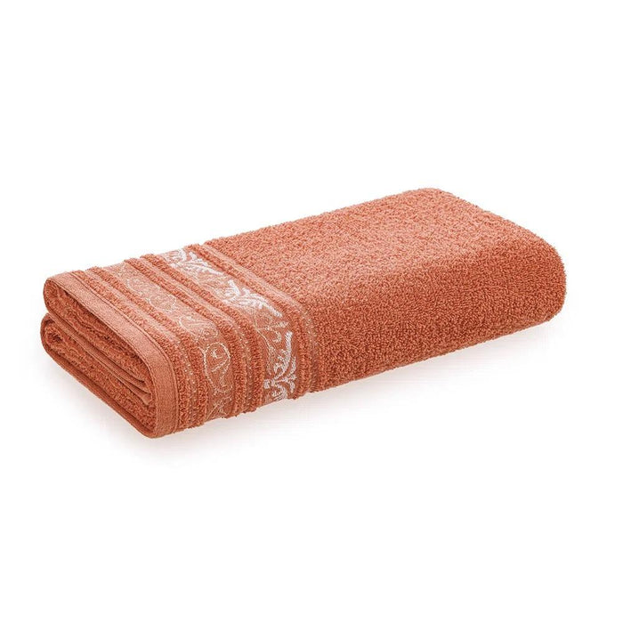 7909156836897 KARSTEN TOALLA ROSTRO LISBOA 48X70 CANION/SALMON