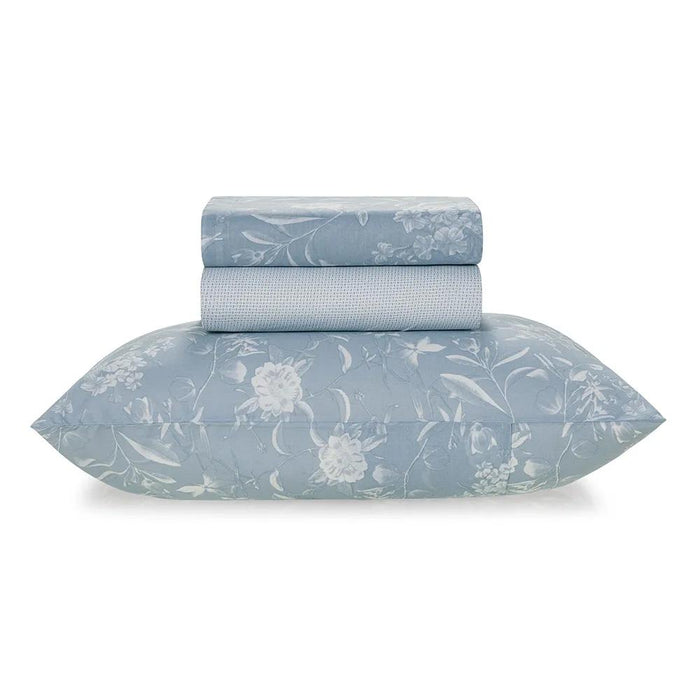 Karsten Blanqueria Juego De Sabanas Cama Enara 180 X 240 Celeste