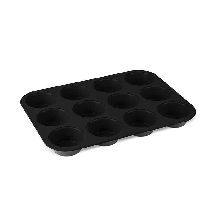 Berlinger Haus Bazar 12 Pcs Molde Para Muffin Matt Anthracite