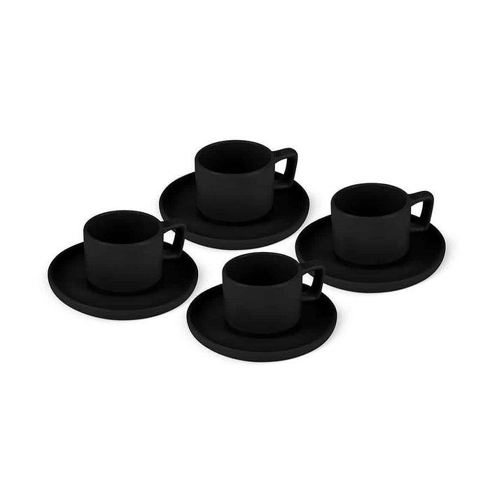 Berlinger Haus Bazar 4+4 Pcs Taza P/Cafe Expresso Matt Black