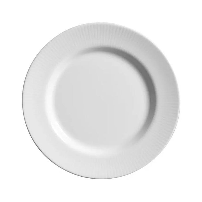 7908199420520 ALLEANZA BAZAR PLATO POSTRE VAJILLA PLISSAN HOTEL 21CM BLANCO
