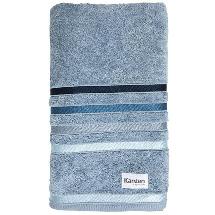 7909156241813 KARSTEN TOALLA DE BANO LUMINA 70X140 ALLURE/AZUL