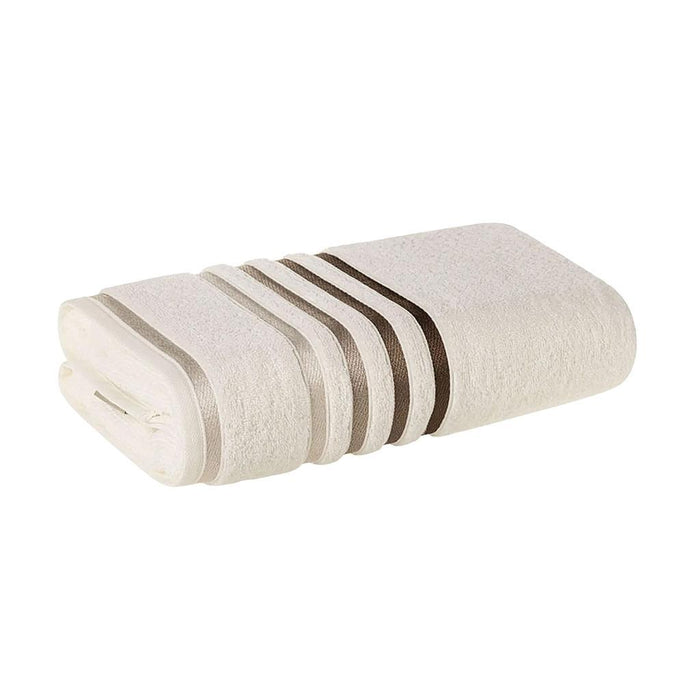 Karsten Blanqueria Toalla Baño Lumina 86X150 Ivory/Greige