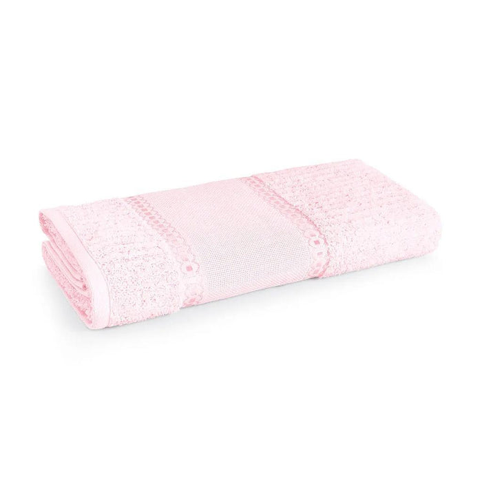 7909156990414 KARSTEN TOALLA DE ROSTRO PASSA FITAS I 48X80 ROSA