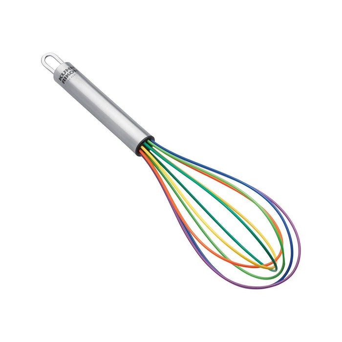 Silicone Rainbow Whisk 8” (rainbow) old #2370