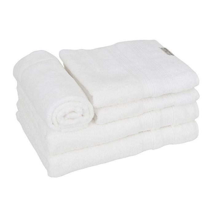 7909156304754 KARSTEN BLANQUERIA JUEGO DE BANHO 5PZ UNIKA 86X150 BLANCO