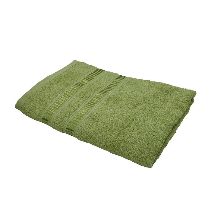 7909156812075 CASA IN BLANQUERIA TOALLA DE BANO MEG 67X130 VERDE