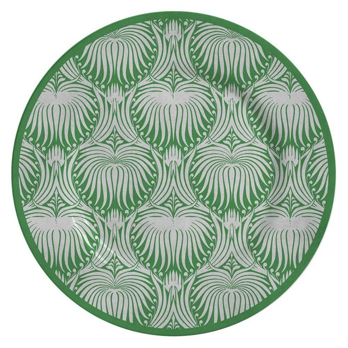 7908199435401 ALLEANZA PLATO RASO GREEN DAMASK CAIXA 2DA CLASSIFIC.